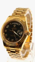 Swiss Quality Rolex Day-Date II 41mm Replica Watch / Gold DDII